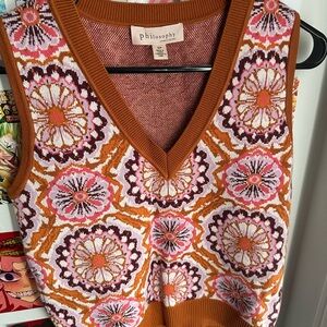 [sold] Colourful patterned vest